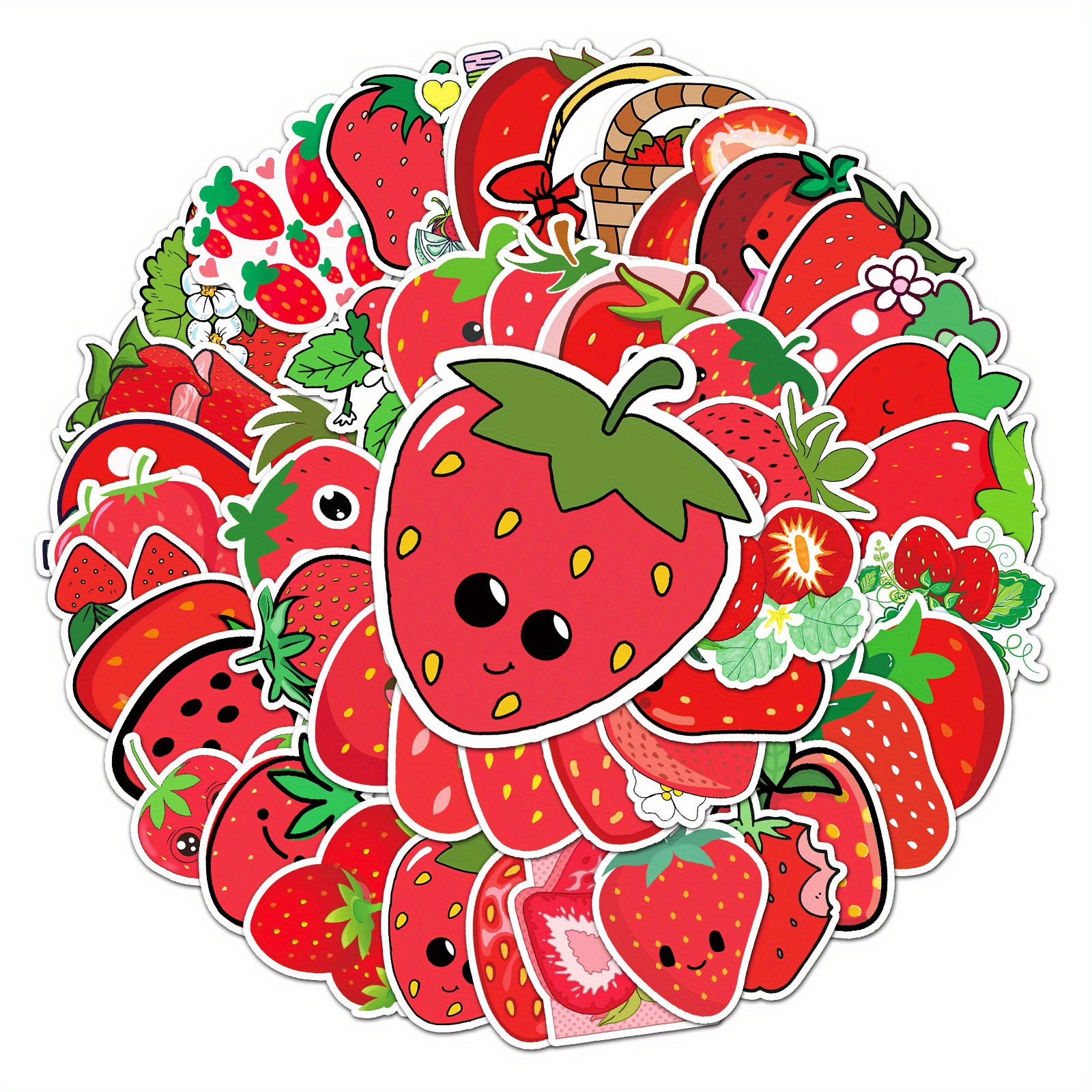 strawberry fruit cartoon