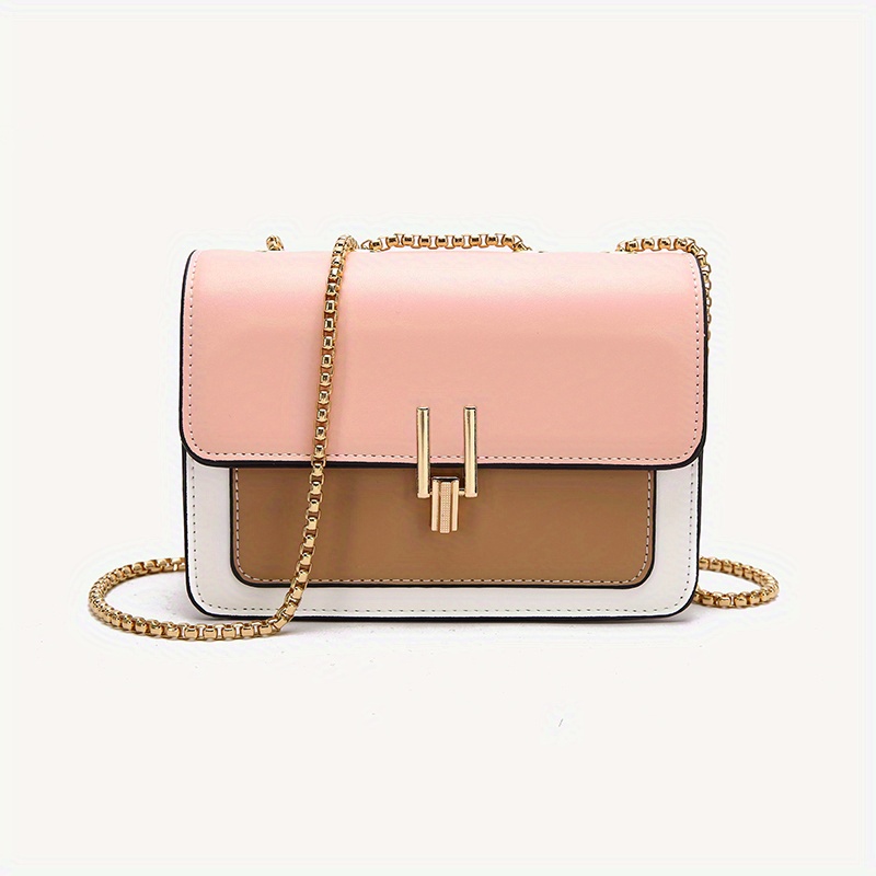 Fashion Flap Shoulder Bag Women's Buckle Decor Crossbody - Temu