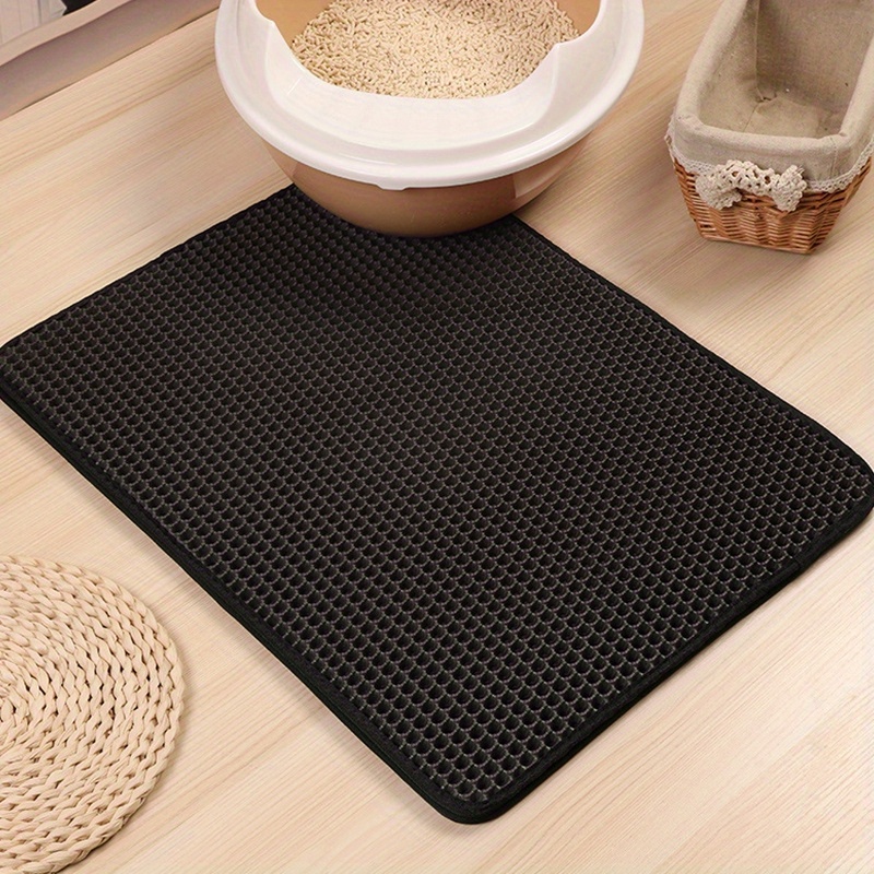 Keep Your Home Clean & Tidy With This Double-layer, Waterproof, Non-slip  Cat Litter Trapping Mat! - Temu