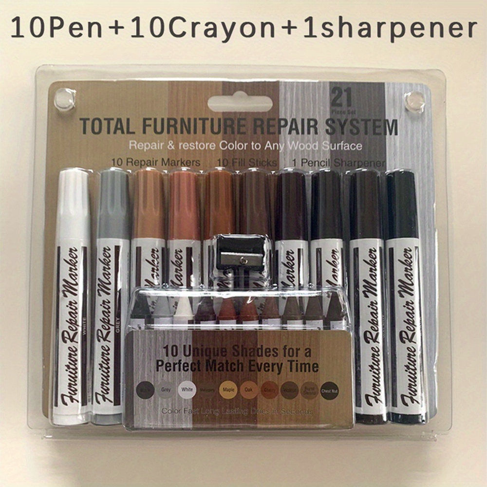 Wooden Furniture Repair Pen Touch Up Markers - Temu