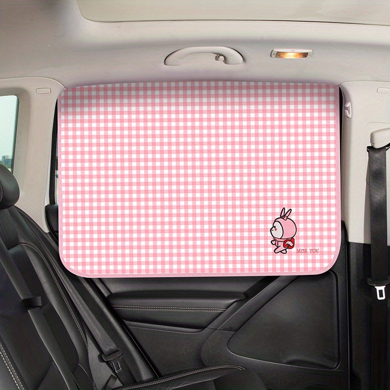 Car Window Sunshade Covers Curtain with UV Protection Auto Rear
