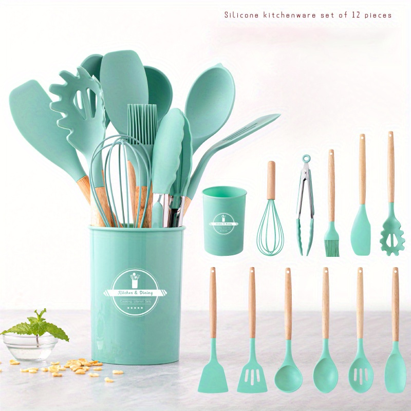 Silicone Kitchenware Kitchen Accessories Cooking Utensils - Temu