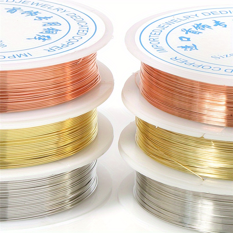 Copper Wire for Jewelry Making Beading Wire Jewelry Cord String Wire For  DIY Bea