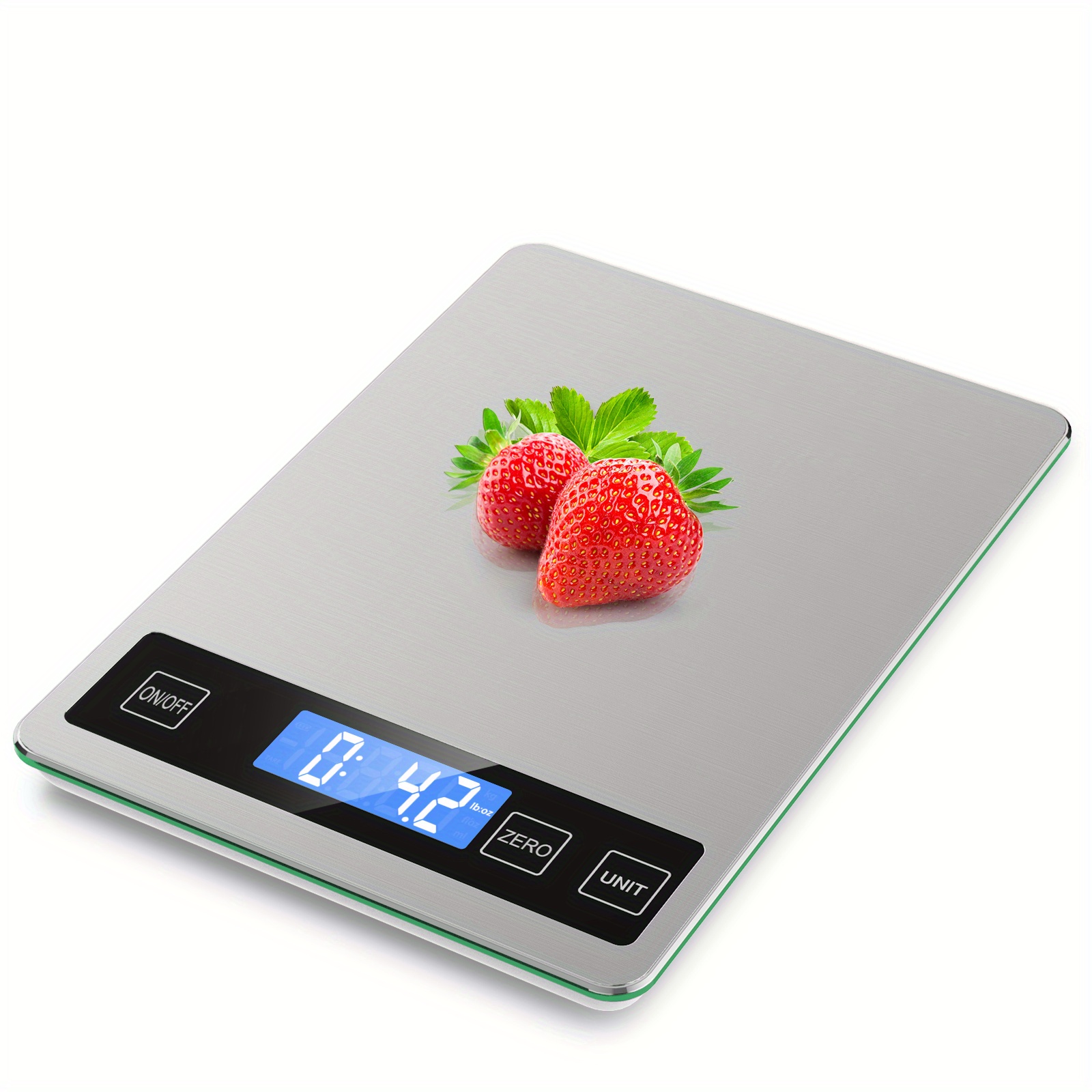 Nicewell Food Scale, 22lb Digital Kitchen Weight Grams Ounces Tempered Glass