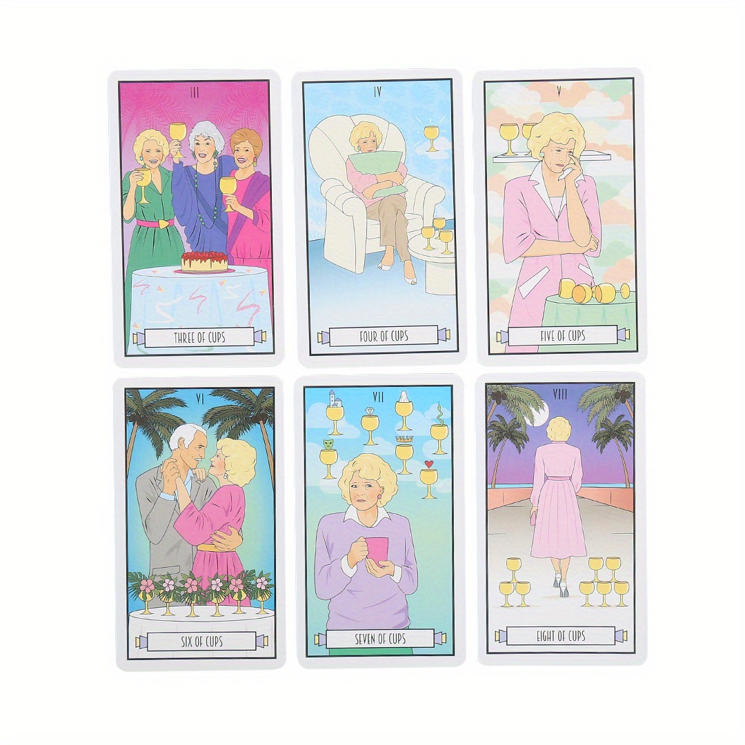 Unlock Fun Family Gatherings Golden Tarot Card Game Perfect Temu
