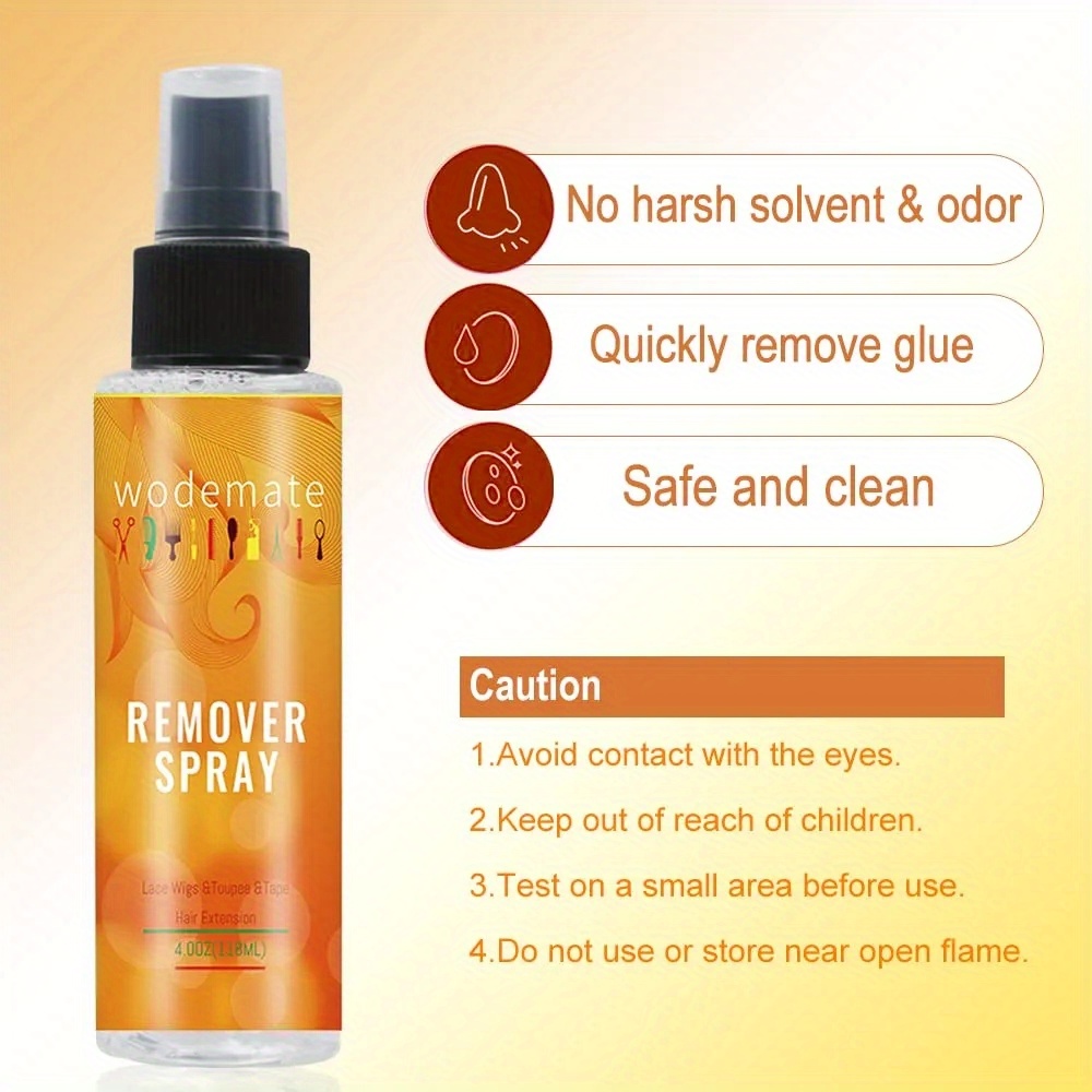 Tape In Extension Remover Fast Acting Glue Remover Spray Temu Australia