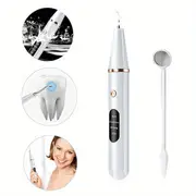 electric portable dental scaler 3 mode home ultrasonic calculus remover tooth cleaner teeth whitening oral hygiene kit details 0