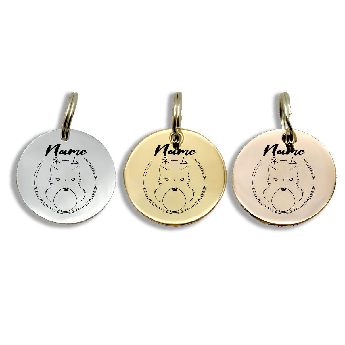 Personalized Pet Id Tags Engraved Pet Tags Dog Name Id Tag Temu New