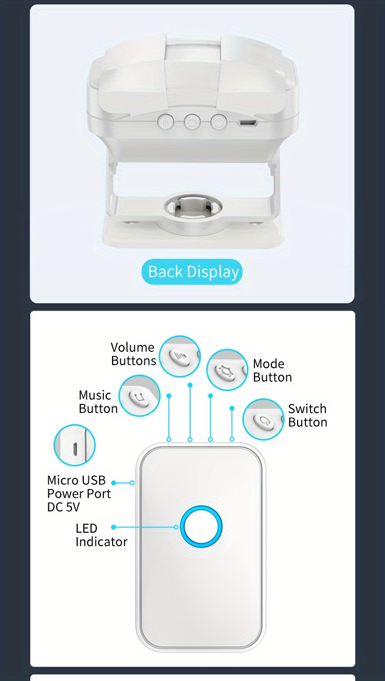 Motion Sensor Doorbell Business Entrance Alarm Elderly Care Temu
