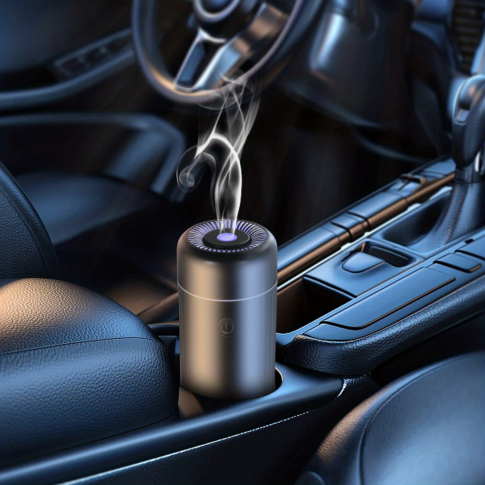 1pc Car Essential Oil Diffuser 100ml Usb Mini Humidifier
