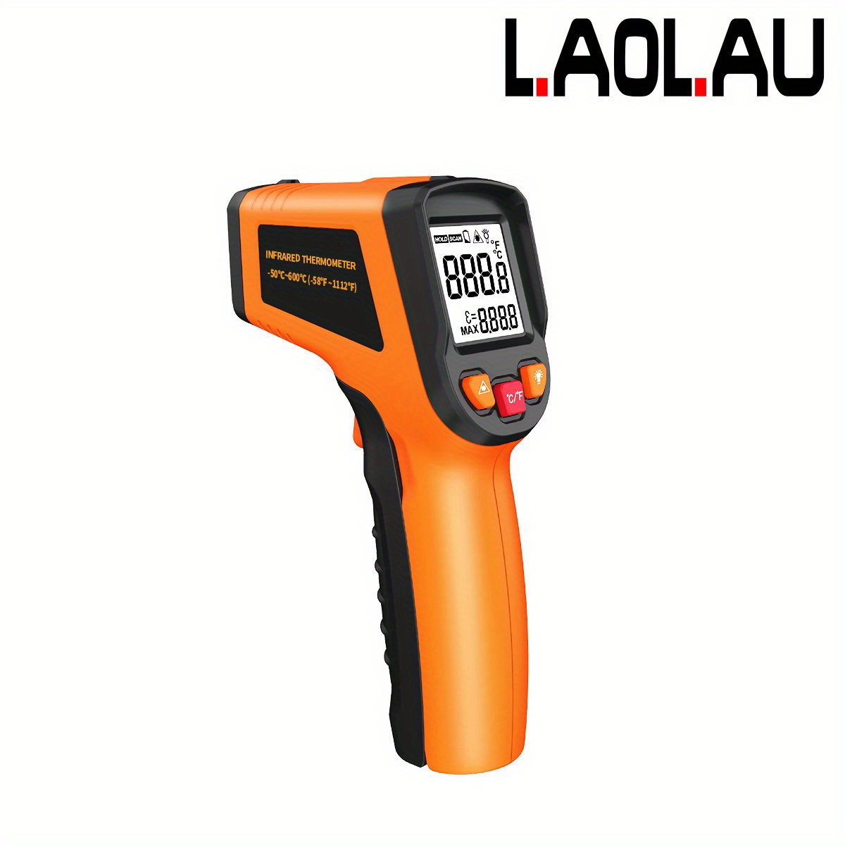 Infrared Thermometer High Temperature Gun For Cooking Pizza - Temu