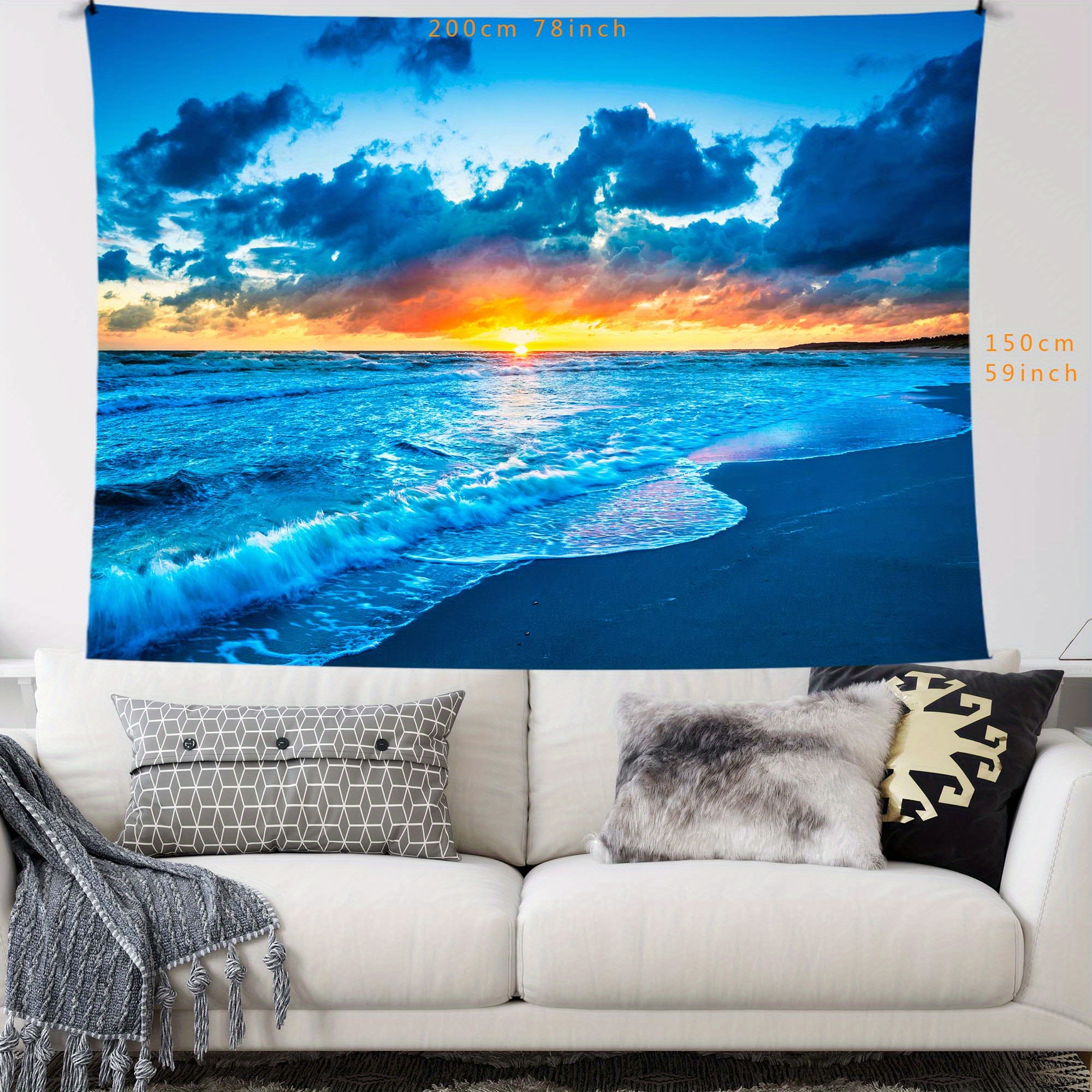 MJFCoin Orion Nebula Wandteppich 70x100cm - 3D Druck Space Wanddeko Für Wohnzimmer