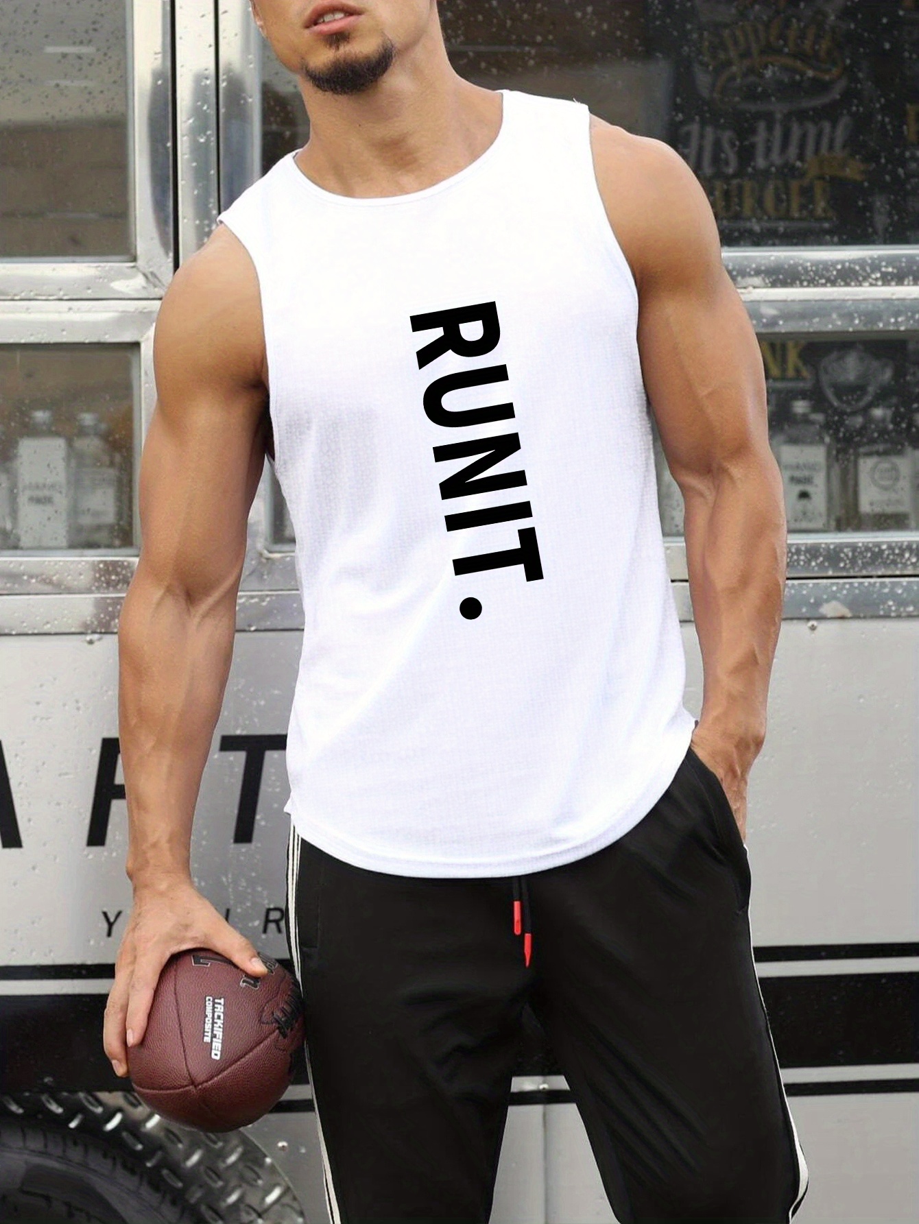 gym Insist Camiseta Tirantes Redonda Casual Hombre - Temu Mexico