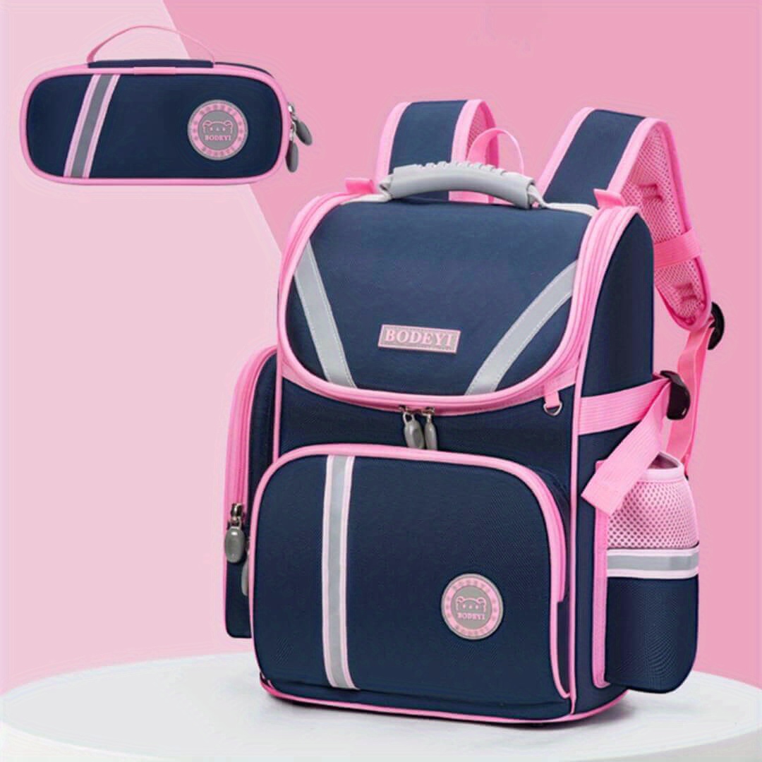Kids School Bag Waterproof Backpack Spine Protection