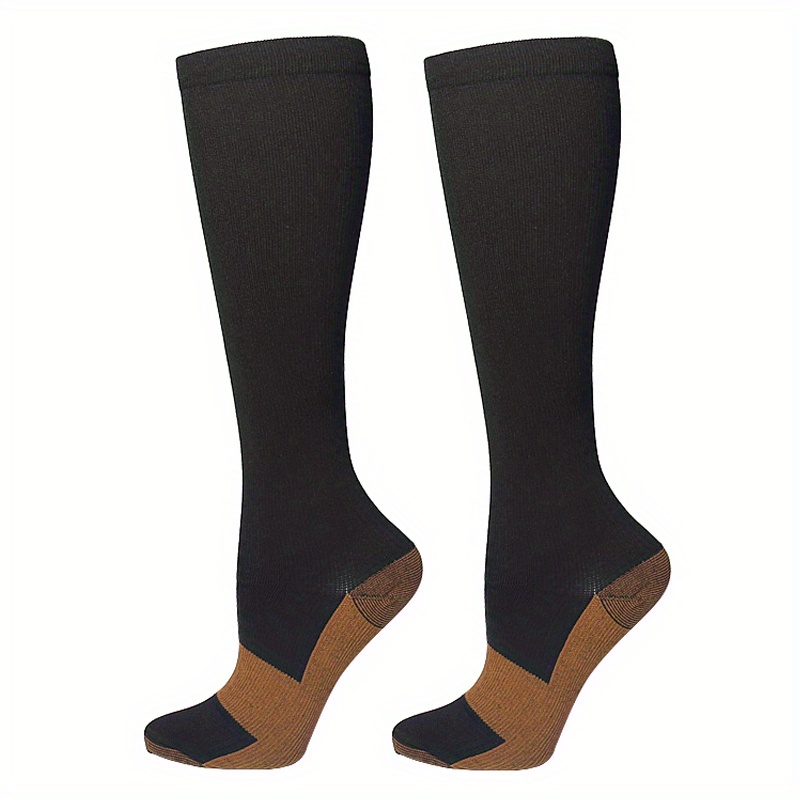 Outdoor Sports Nylon 20mmg 30mmg Compression Calf Socks for Nurses