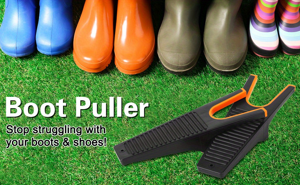 Boot Puller Shoes Remover Boots Jack with Heavy Duty Grip Plastic