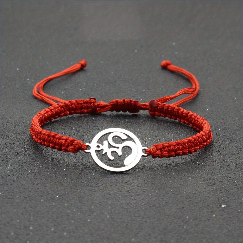 Stainless Steel OM Bracelet for Couples