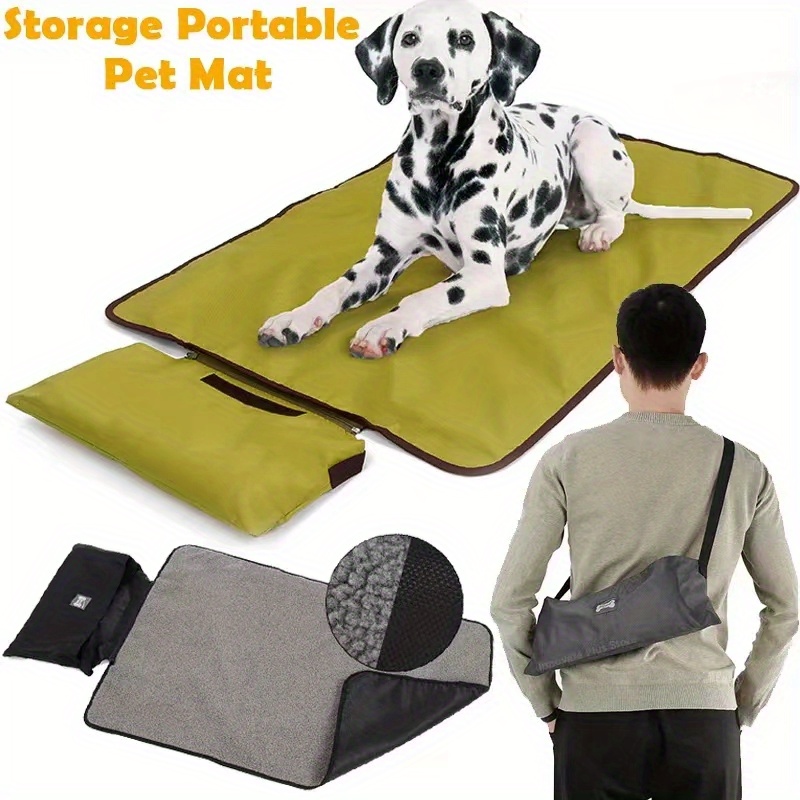  Waterproof Indoor Outdoor Dog Mat with Carry Bag