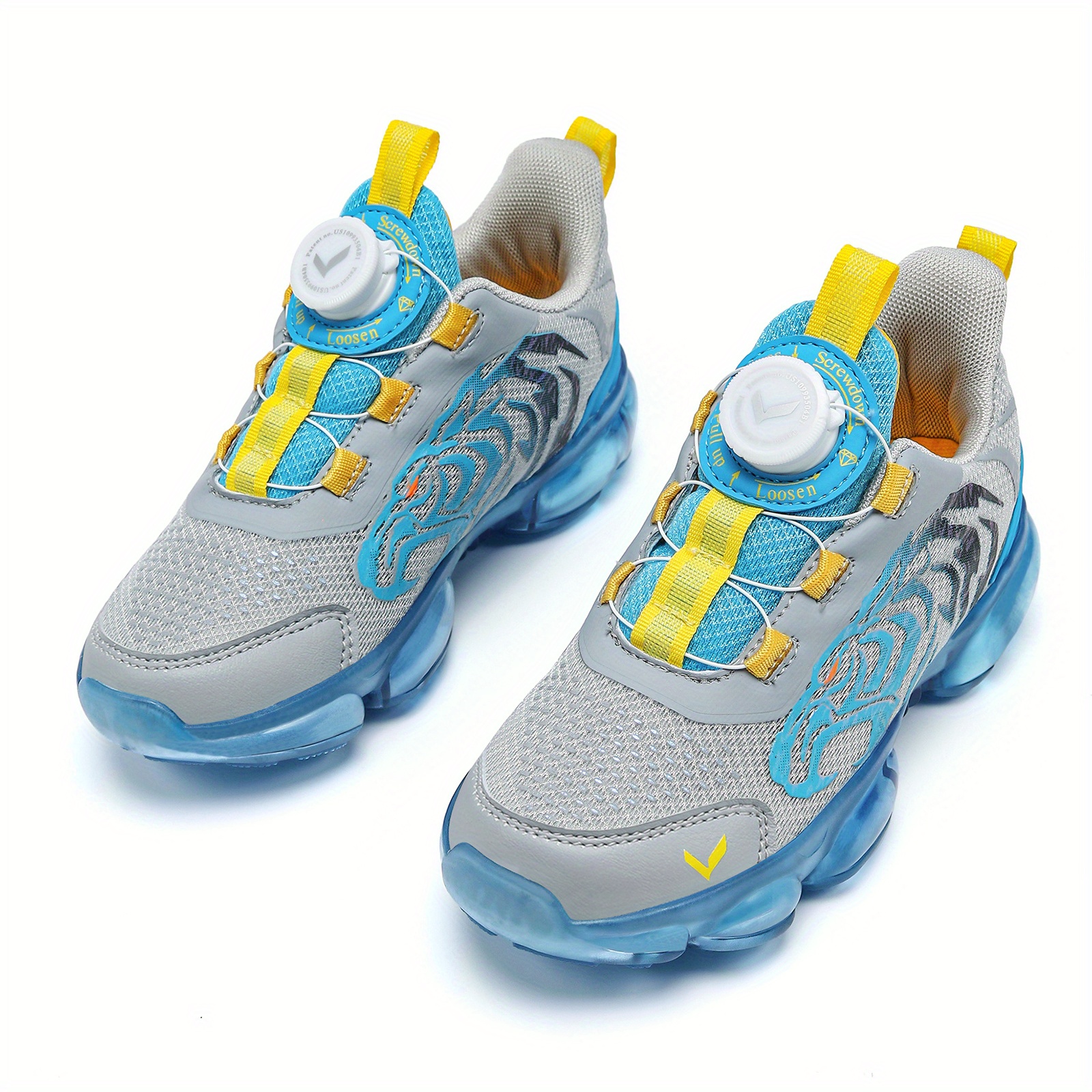 ALIUPS-Chaussures de Basket pour Enfant Garçon et Fille, Baskets de dehors  Respirantes, Entraîneur, Taille 31 à 40