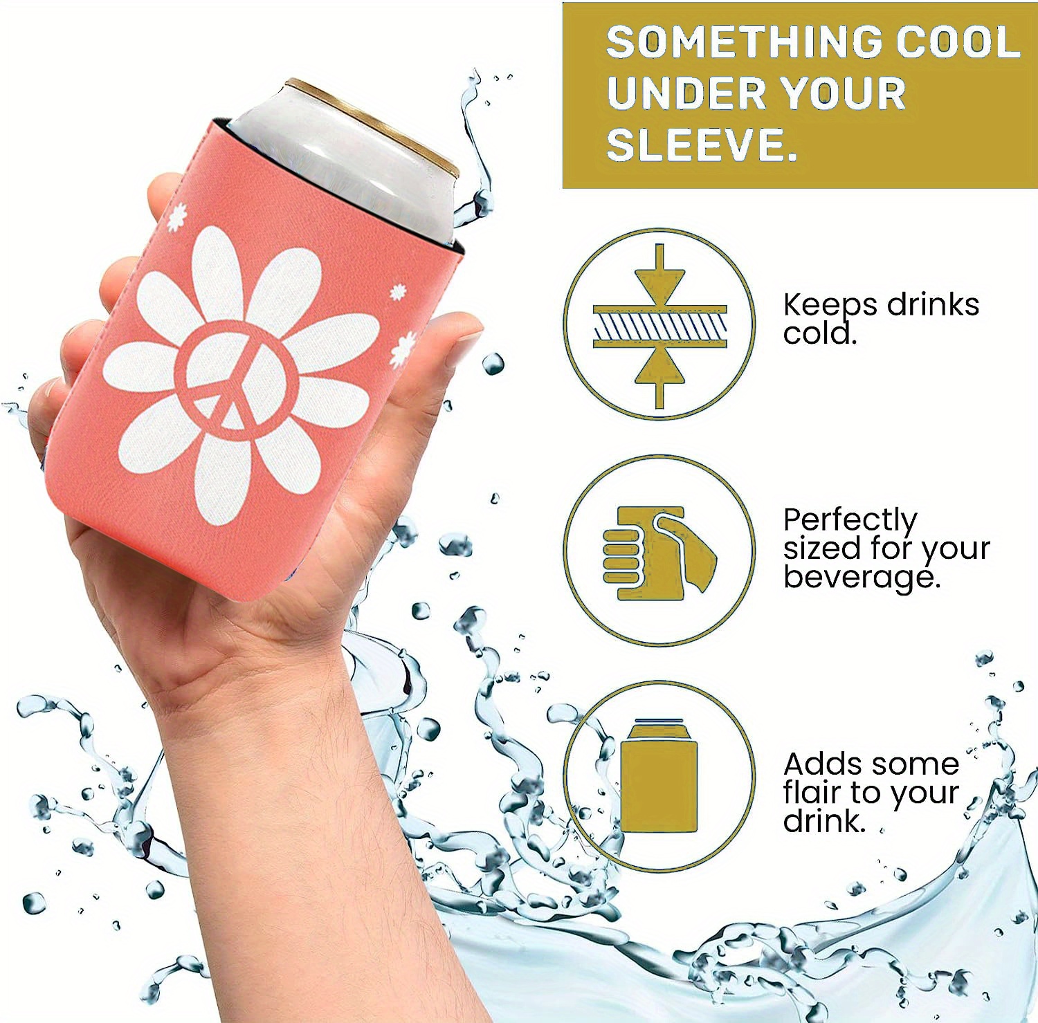 Blank Cooler Sleeves Bulk Sublimation Coolers Extra thick Temu