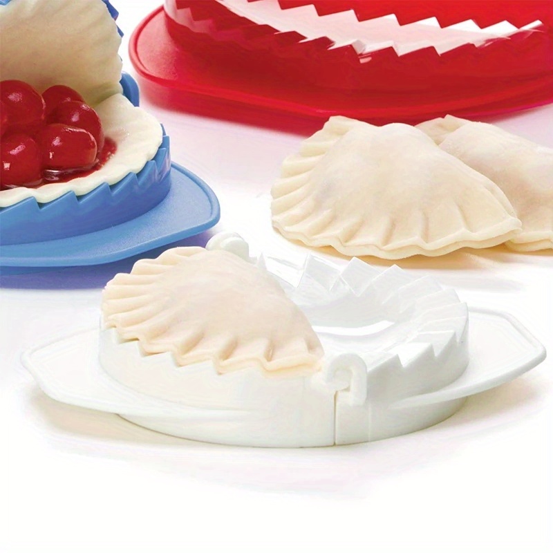 4pcs dumpling maker dumpling maker press dumpling mold mini pie maker tool dough   tortilla press kitchen gadgets details 3