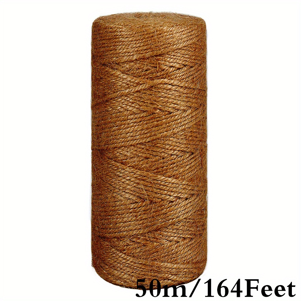 1 Roll Jute Twine Garden Twine Heavy Duty Twine Jute Twine for Crafts  Natural Twine Garden Twine 