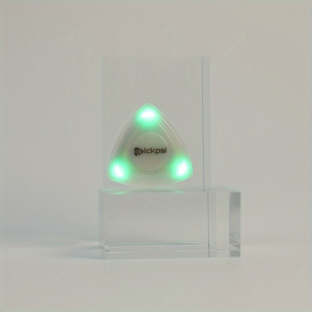 Médiator lumineux LED en plastique de qualité alimentaire pour