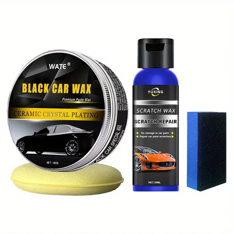 Black Car Wax Plating Crystal Car Paint Care Brightening - Temu