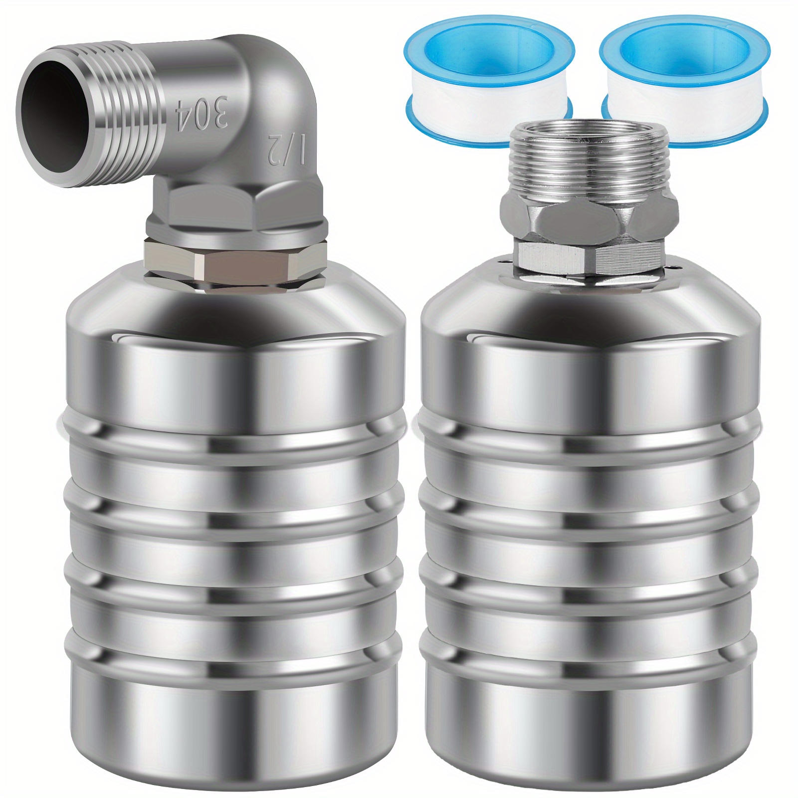 Water Level Control Float Valve 304 Stainless Steel Fully Automatic Mini  Floating Ball Valve Auto Shut Off Water Tank Safe Water Level Controller  Valve Upper/side Water Intake - Temu