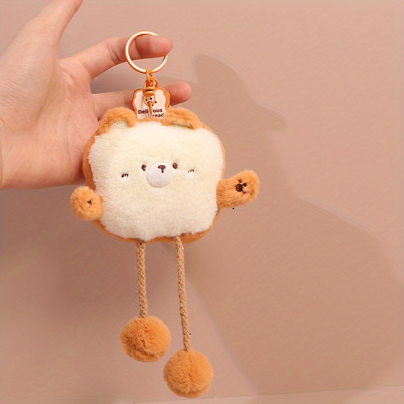 Plush Little Fox Keychain Car Pendant Men Creative Gift Bag - Temu