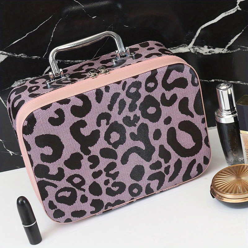 Makeup Case - Pink Leopard