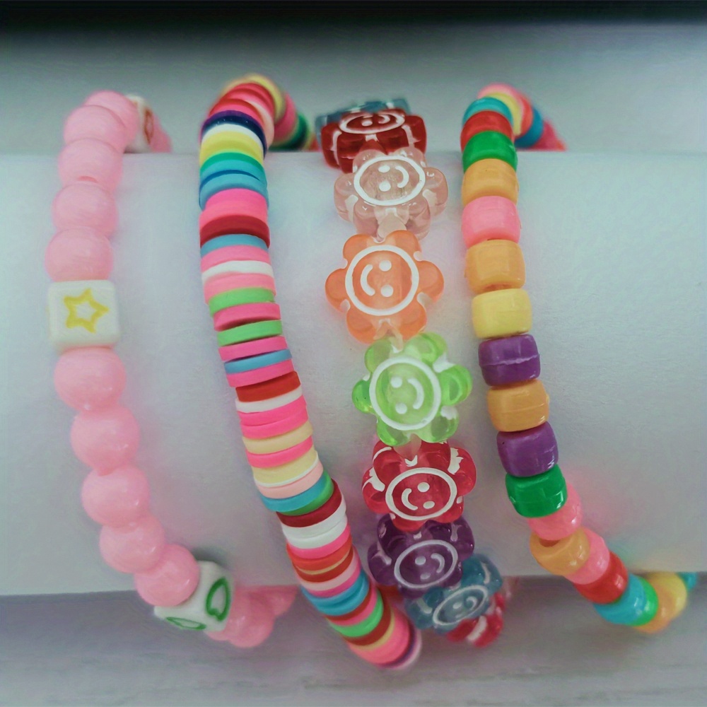 Kids Clay Bead Bracelet Stack​, Projects