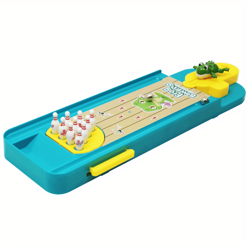 Frog Bowling Ball Board Game Puzzle Pinball Game Interactive Temu