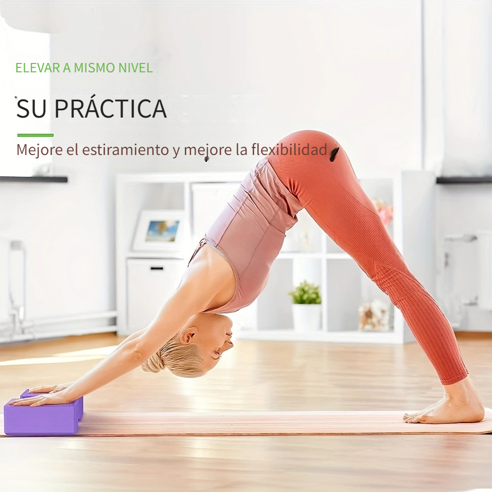 Bloque Yoga Eva Herramienta Fitness Ejercicio Yoga Estirar - Temu