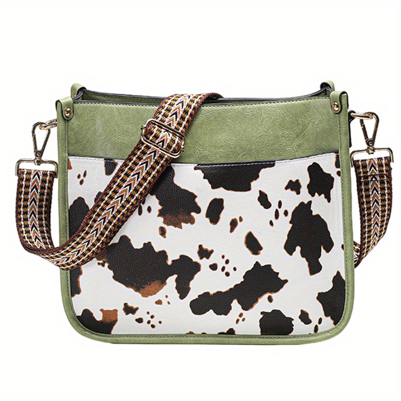 Cow print 2025 crossbody bag