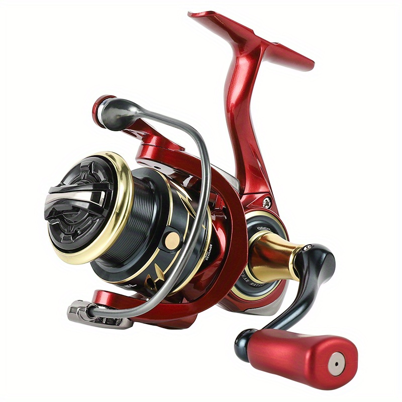 BILLINGS KT Series, 5.1:1 Gear Ratio, 5.9KG Max Drag, Shallow Spool,  Spinning Fishing Reel For Freshwater Saltwater, Fishing Tackles