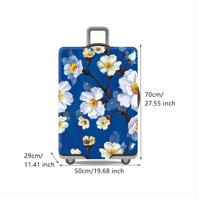 Travel Luggage Cover Protector For Suitcase, Elastic Protective Covers,  Holiday Traveling Accessories Flower Letter Print Trolley Duffle Case  Protect Sleeve - Temu Romania