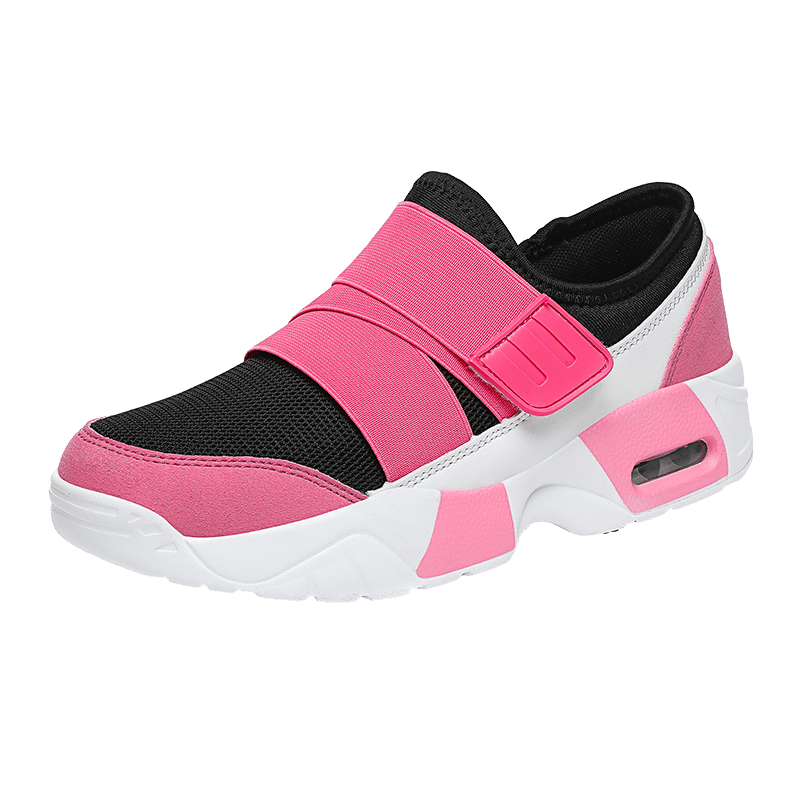 UUYOUNI Damen Sneaker Mit Luftpolster - Leichte Laufschuhe Atmungsaktiv | Walking Sportschuhe Freizeit