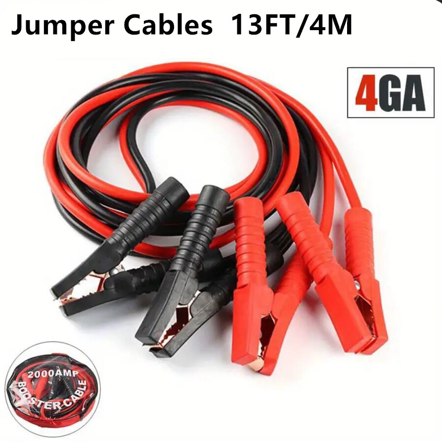 1500AMP Heavy Duty Jumper Cable,Car Battery Jumper Cable,Red Positive,  Black Negative