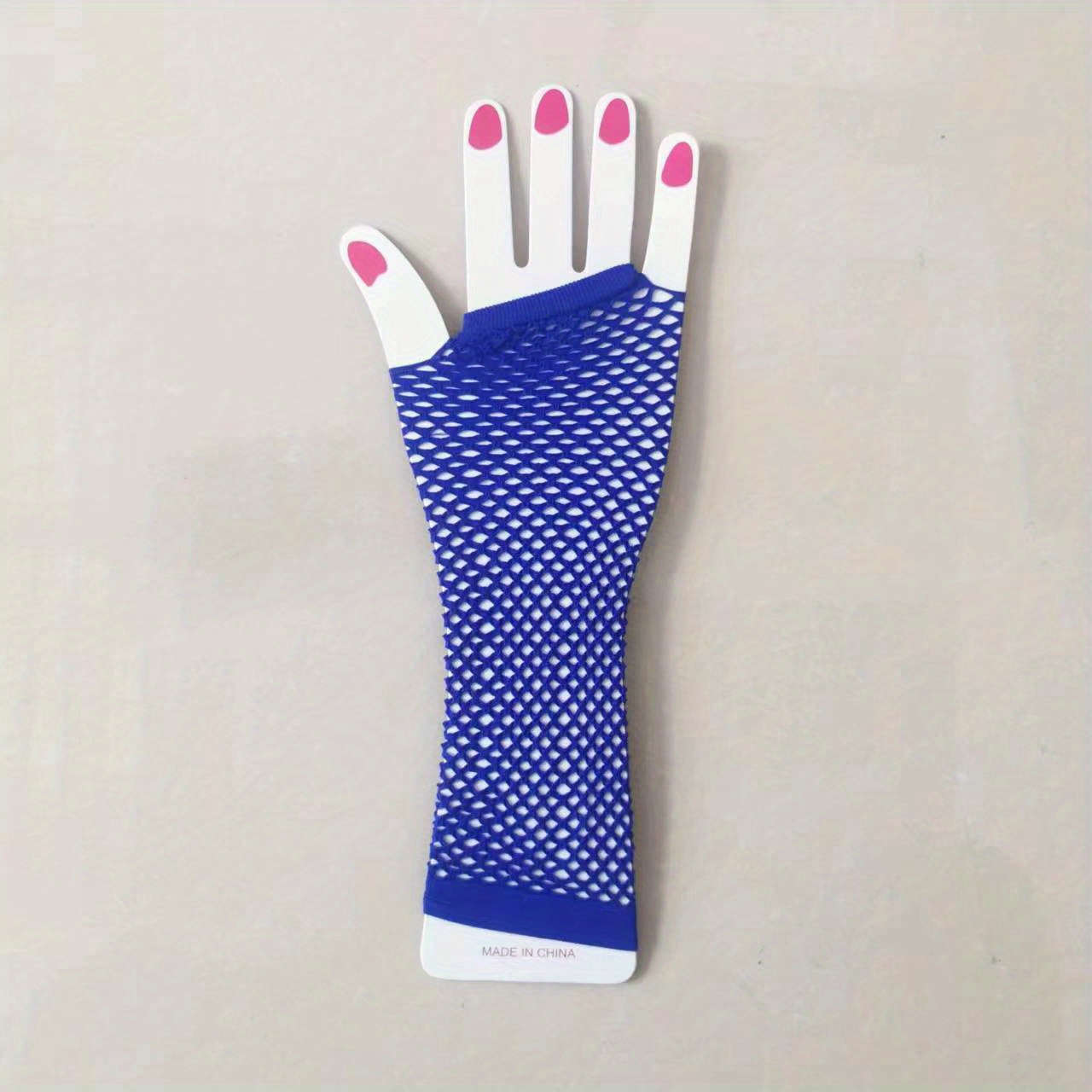 Fishnet Gloves Elbow Length Fingerless Mesh Gloves Theme - Temu