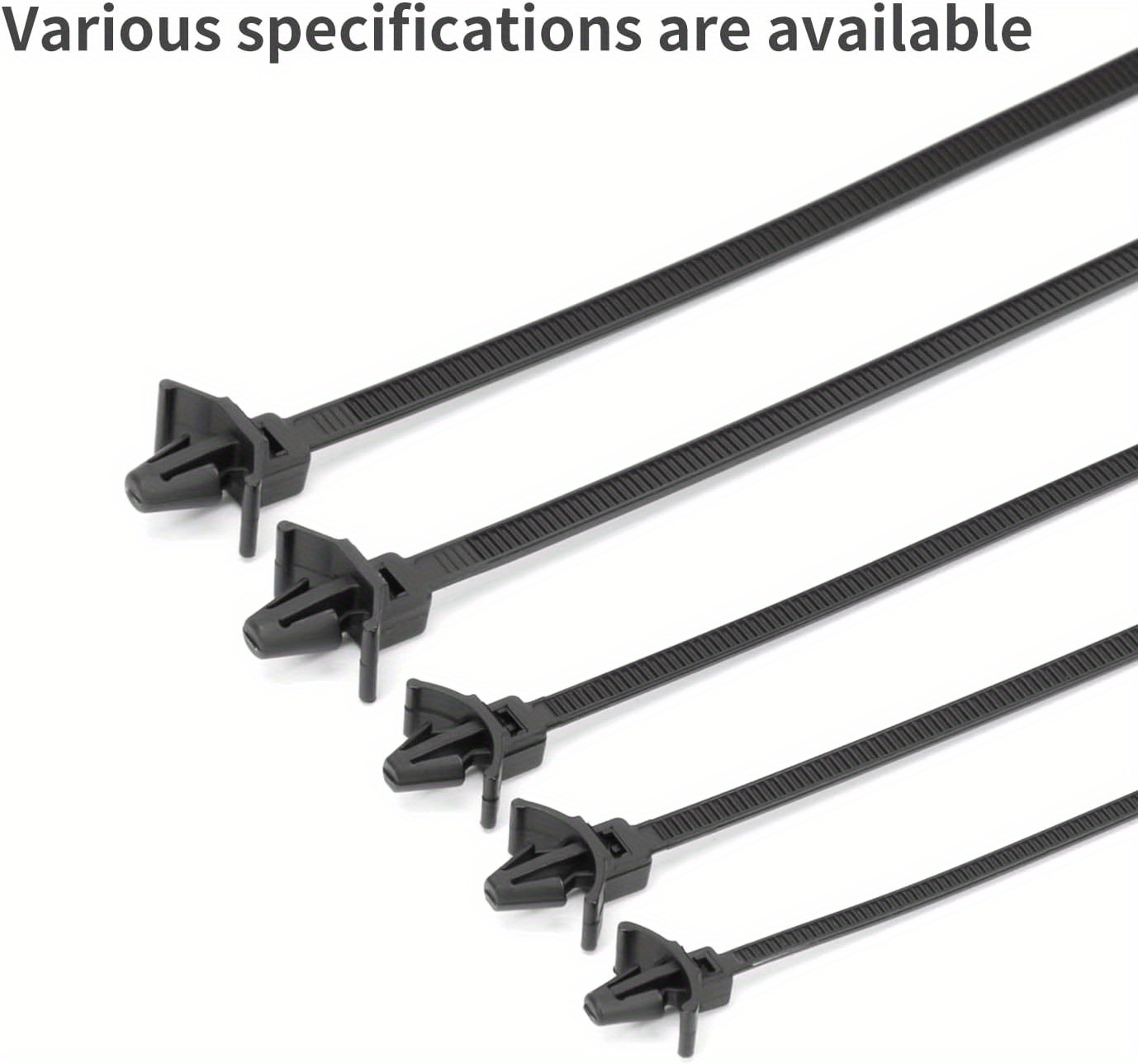 Car Wire Tie Straps Nylon Push Mount Cable Tie Self locking Temu