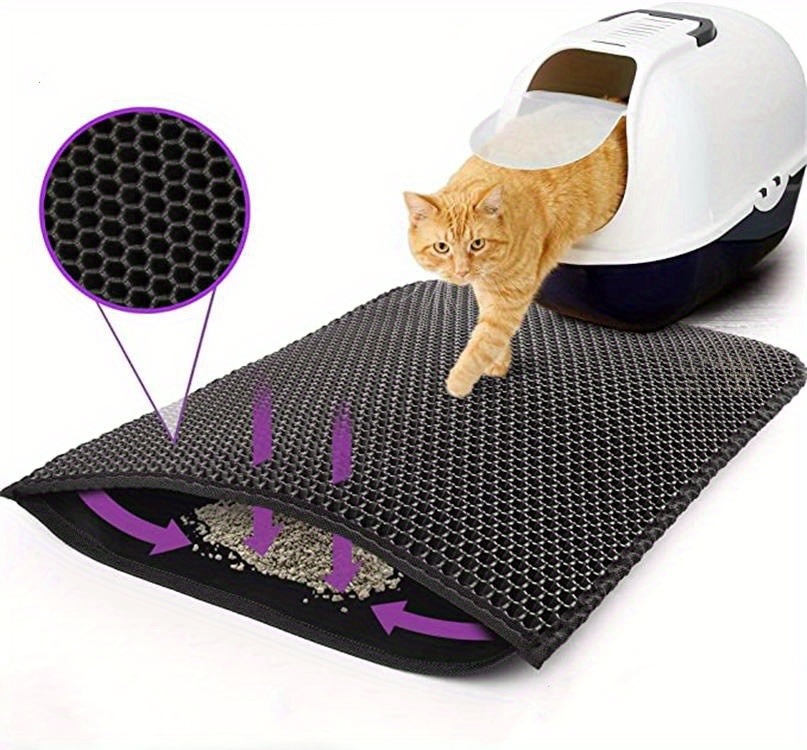 No cat best sale litter mat