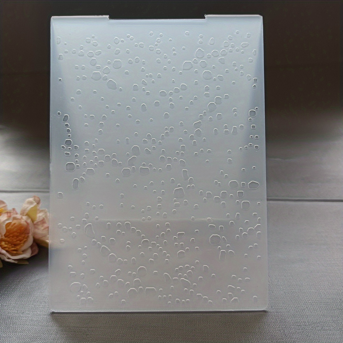 Water Bubble Embossing Folders Plastic Plates Design Diy Temu United