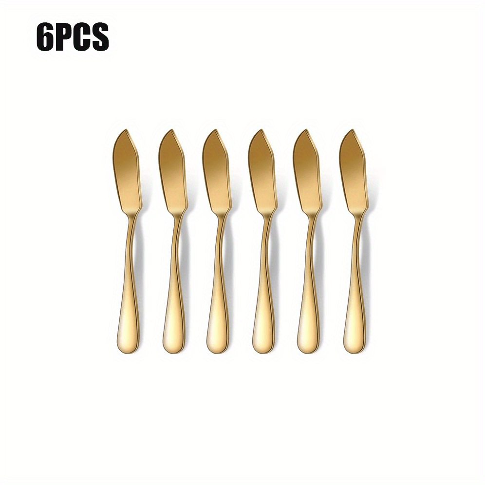 Gold Butter Knife Stainless Steel Cheese Spreader Butter - Temu