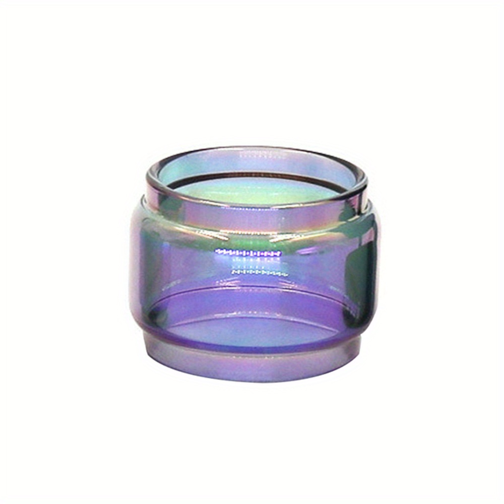 100PCS FATUBE Rainbow clear Straight bubble GLASS TUBE TANK mini glass