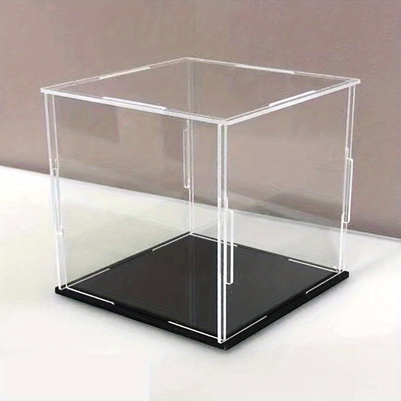 High Transparent Car Cartoon Building Blocks Model Box
