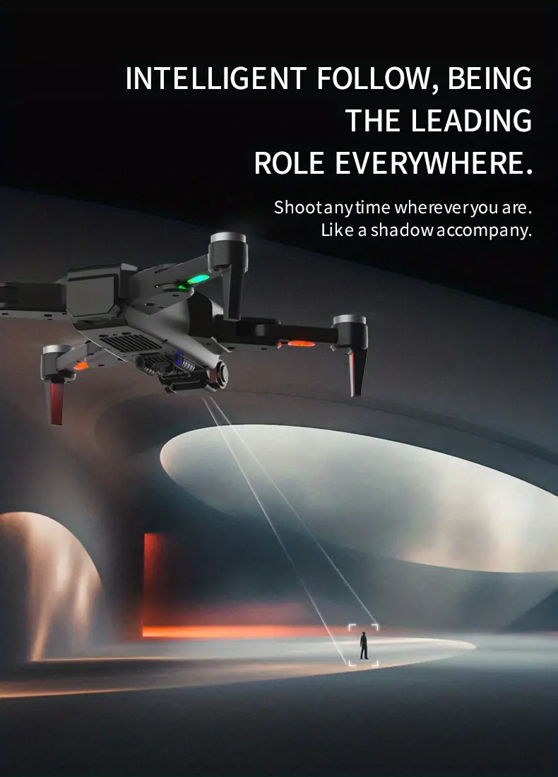x25 large obstacle avoidance drone 8k dual cameras gps one key takeoff return app control auto return high low speed switching headless mode orbit flight gps owner tracking details 9