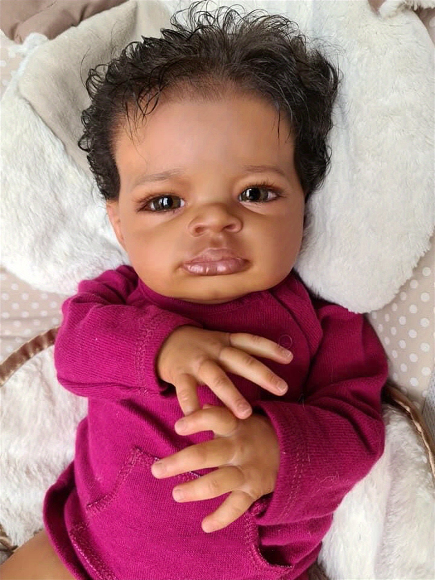 brown skin reborn dolls