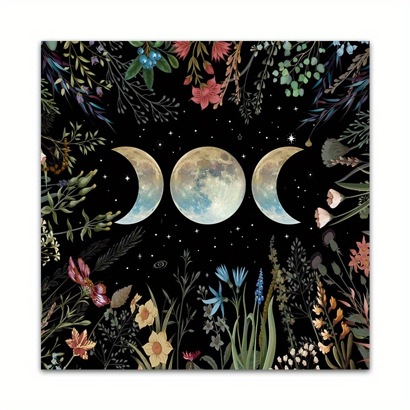 Moon Garden Tarot Tablecloth Altar Tarot Card Cloth - Temu