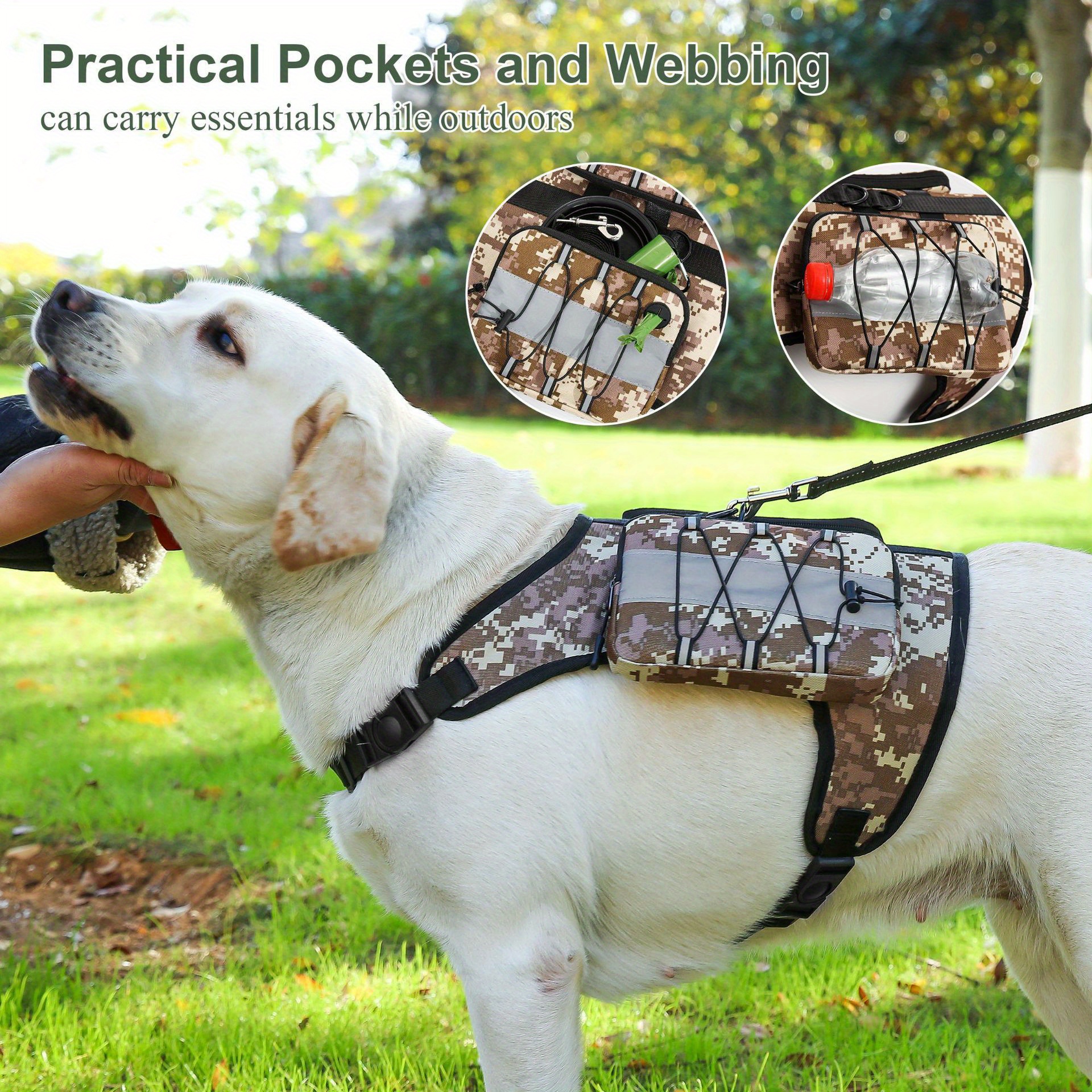 Tactical on sale dog jacket